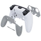 Replacement Top Bottom Decorative Trim Shell Compatible with PS5 Edge Controller - New Hope Gray eXtremeRate