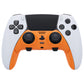 Replacement Top Bottom Decorative Trim Shell Compatible with PS5 Edge Controller - Orange eXtremeRate