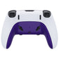 Replacement Top Bottom Decorative Trim Shell Compatible with PS5 Edge Controller - Purple eXtremeRate