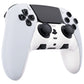 Replacement Top Bottom Decorative Trim Shell Compatible with PS5 Edge Controller - White eXtremeRate