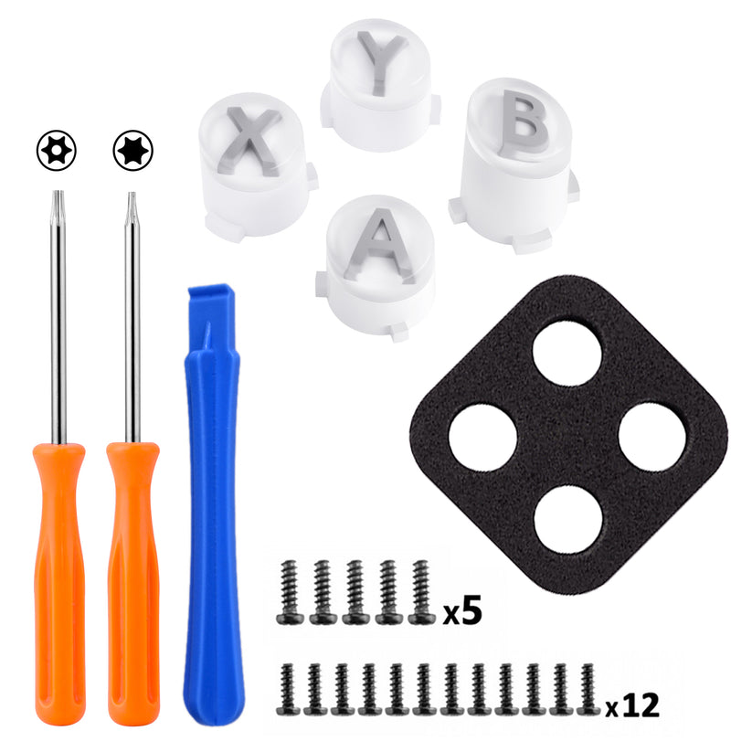 eXtremeRate Replacement Custom ABXY Action Buttons for Xbox Series X ...