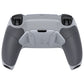 eXtremeRate Retail Classic Gray Rubberized Grip Remappable RISE4 Remap Kit for PS5 Controller BDM-010 & BDM-020, Upgrade Board & Redesigned New Hope Gray Back Shell & 4 Back Buttons for PS5 Controller - Controller NOT Included - YPFU6012