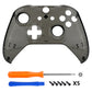 eXtremeRate Replacement Front Housing Shell for Xbox One X & S Controller (Model 1708) - Transparent Crystal Clear Black eXtremeRate