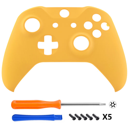 eXtremeRate Replacement Front Housing Shell for Xbox One X & S Controller (Model 1708) - Caution Yellow eXtremeRate