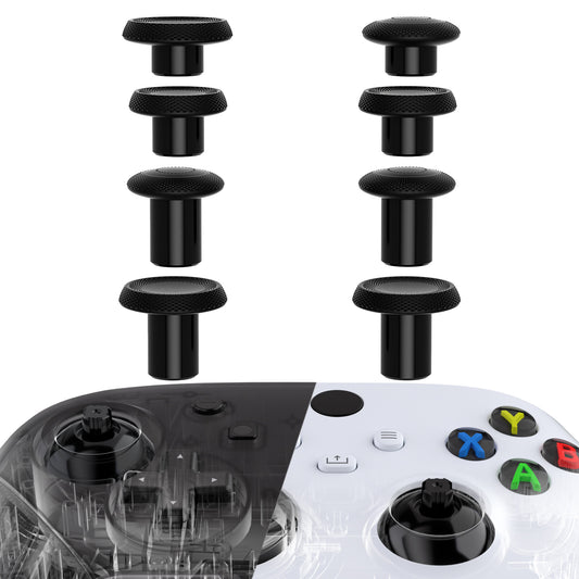 eXtremeRate ThumbsGear V2 Interchangeable Thumbstick for Xbox Series X/S Controller & Xbox Core Controller & Xbox One S/X/Elite Controller & Nintendo Switch Pro Controller - Black eXtremeRate