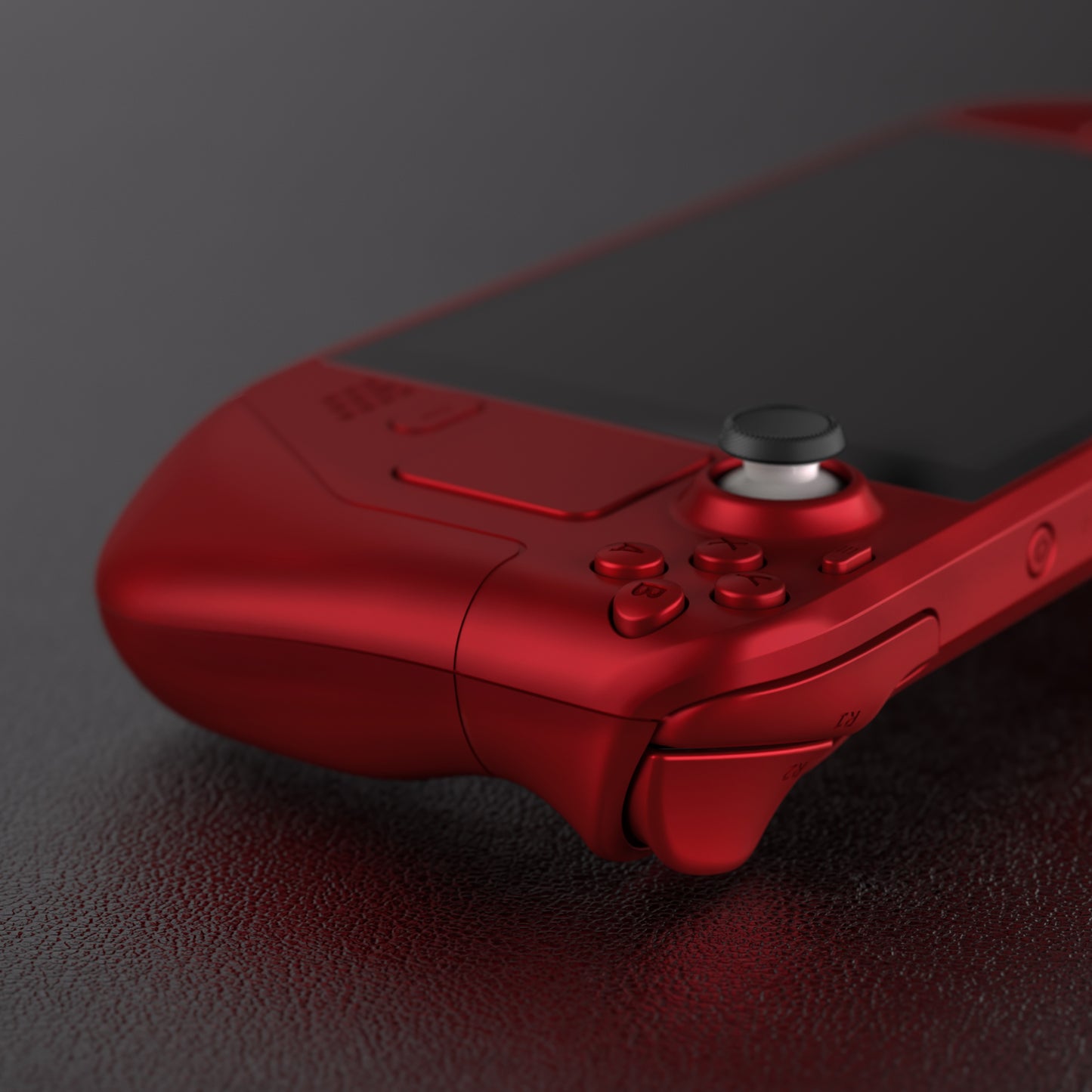 eXtremeRate Retail Scarlet Red Custom Full Set Shell with Buttons for Steam Deck Console