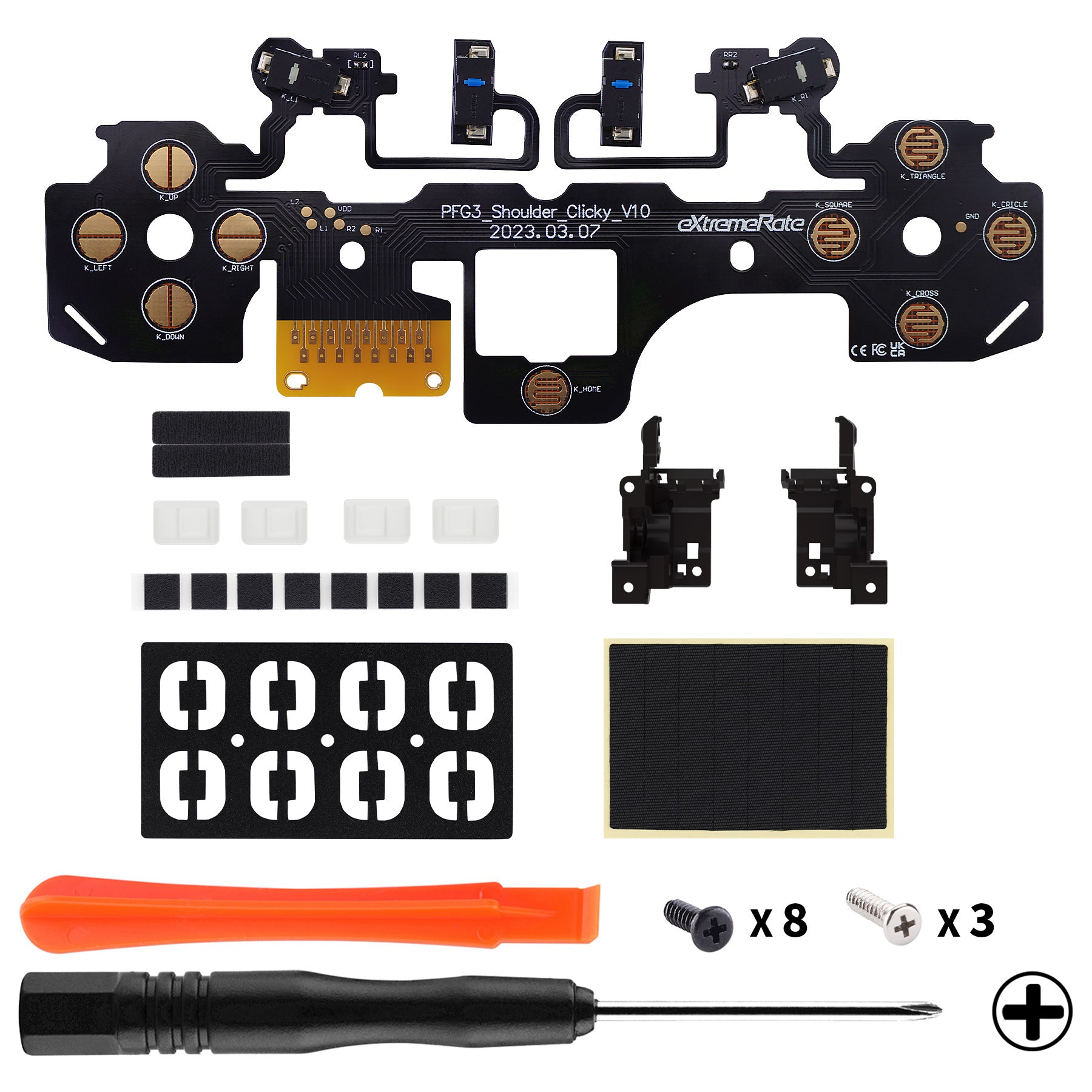 eXtremeRate Micro Switch - Light Version Clicky Hair Trigger Kit