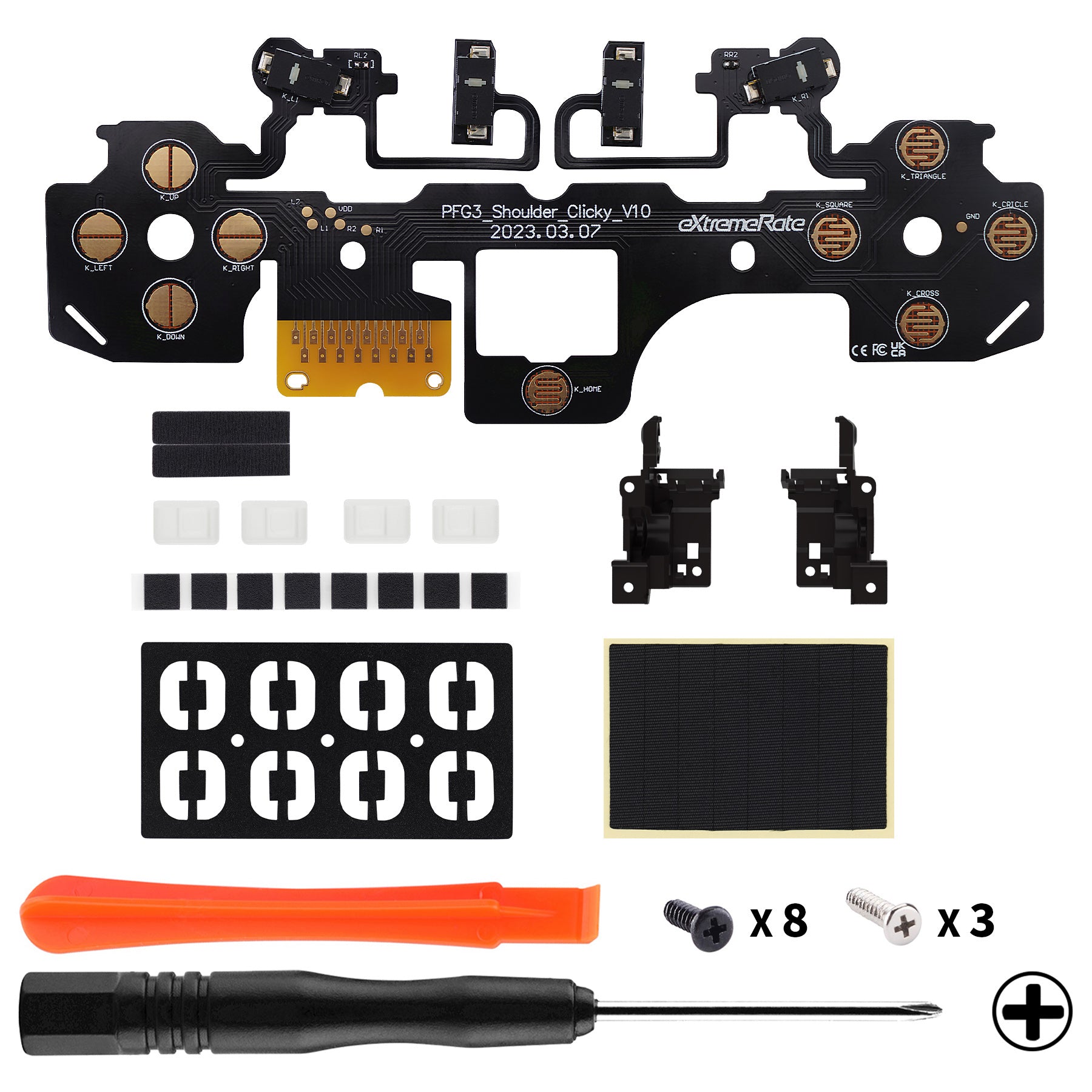 eXtremeRate Micro Switch - Strong Version Clicky Hair Trigger Kit