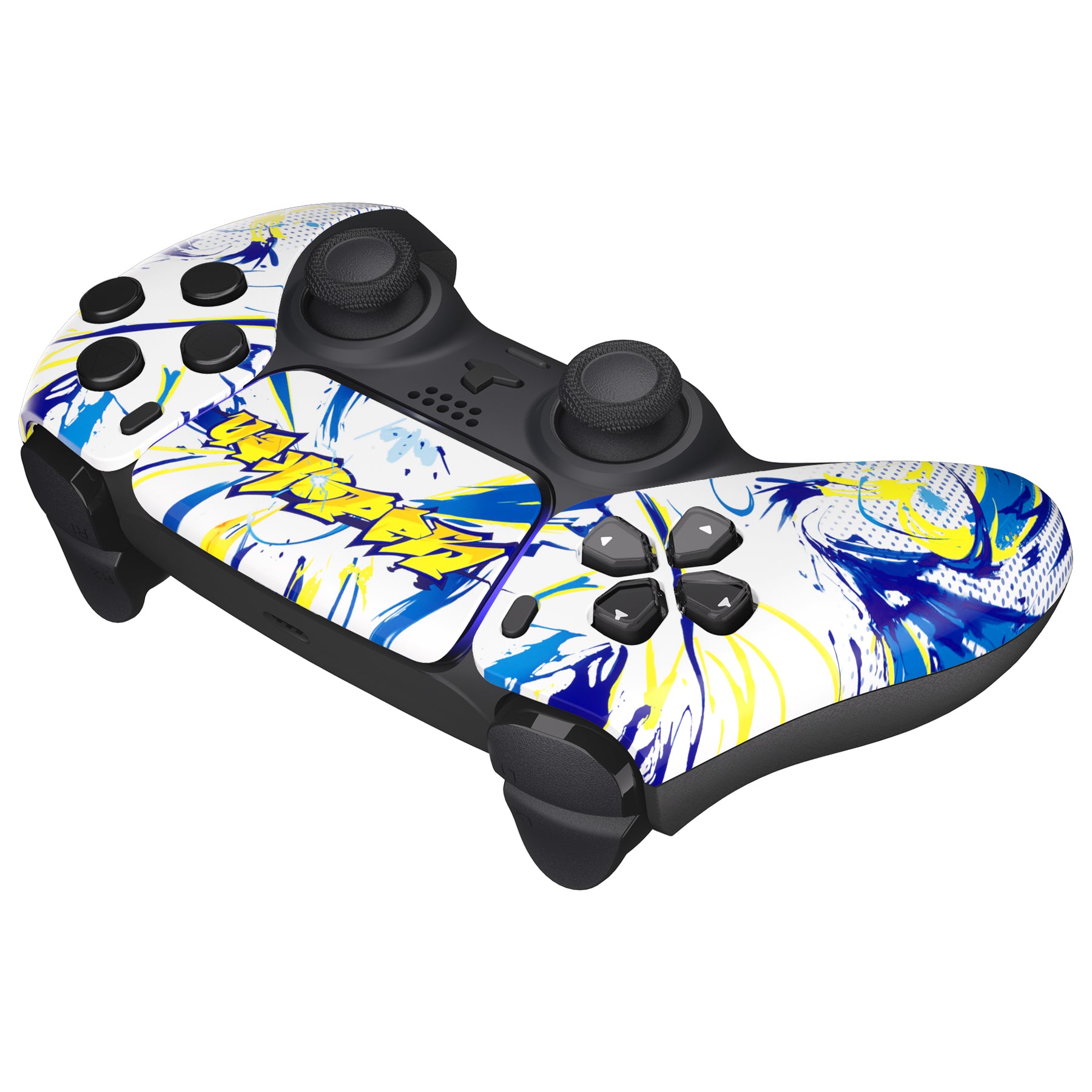 eXtremeRate Replacement Front Housing Shell with Touchpad Compatible with  PS5 Controller BDM-010/020/030/040 - Street Graffiti