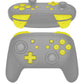 eXtremeRate Retail Replacement Full Set Buttons For Nintendo Switch Pro Controller - Sunflower Yellow - KRP359