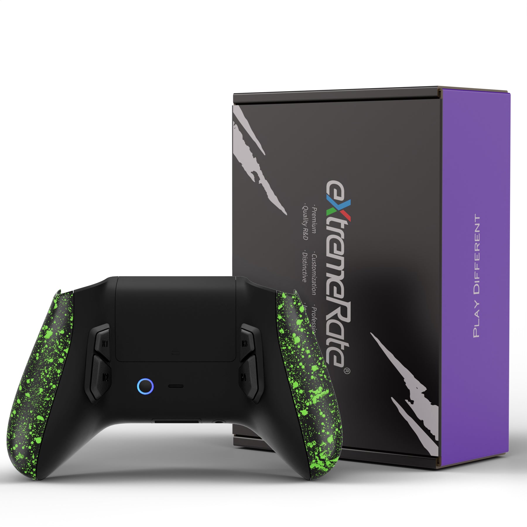 eXtremeRate Victor X Remap Kit pour Xbox Series X/S Manette, 4 Palette avec  Coque Arrière Grip pour Xbox Series X/S, Coque Arrière Grip Redessiné