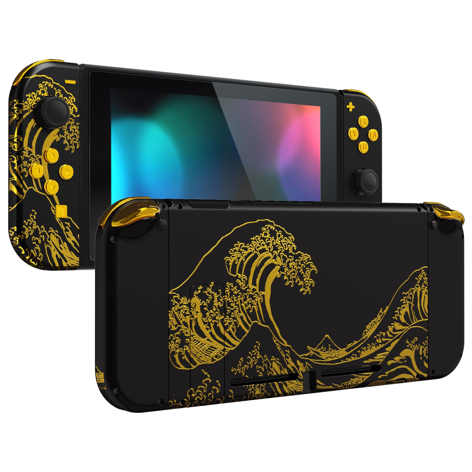 eXtremeRate Back Plate for Nintendo Switch Console, Handheld Controller ...