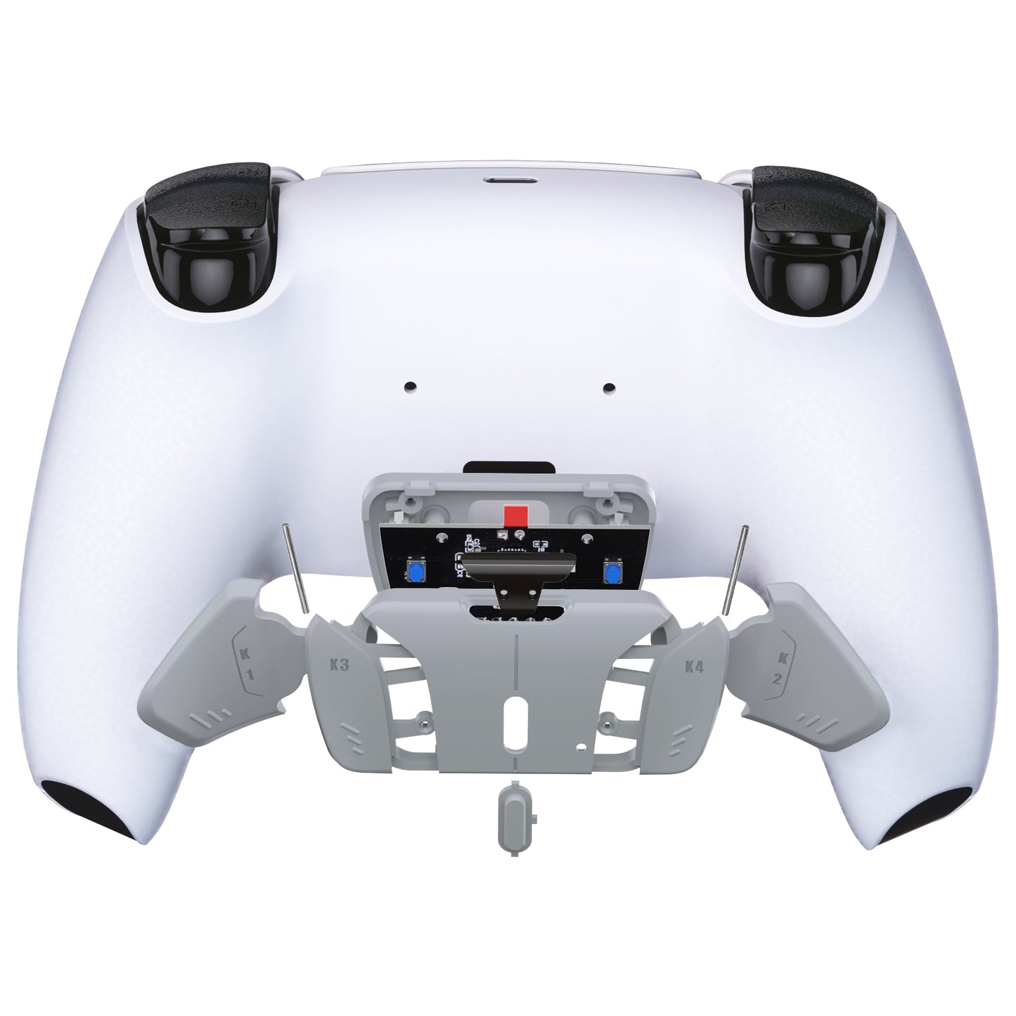 eXtremeRate Retail Turn RISE to RISE4 Kit – Redesigned New Hope Gray K1 K2 K3 K4 Back Buttons Housing & Remap PCB Board for PS5 Controller eXtremeRate RISE & RISE4 Remap kit - Controller & Other RISE Accessories NOT Included - VPFM5010P