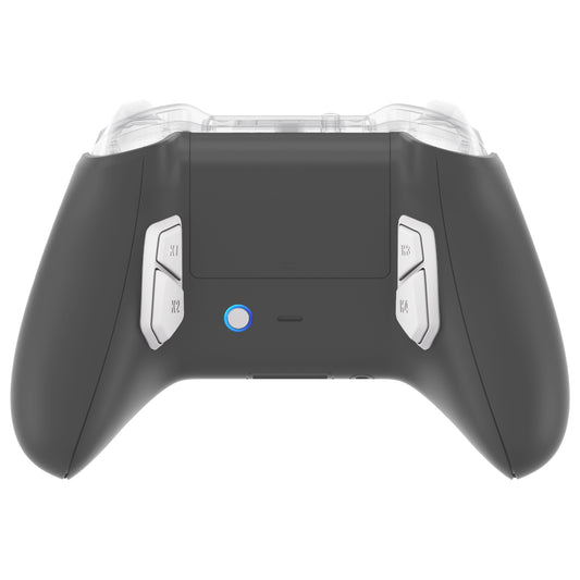 eXtremeRate Retail Redesigned K1 K2 K3 K4 Back Buttons For eXtremerate VICTOR S/X Remap Kit, Compatible With Xbox One S/X & Xbox Series X/S Controller - White