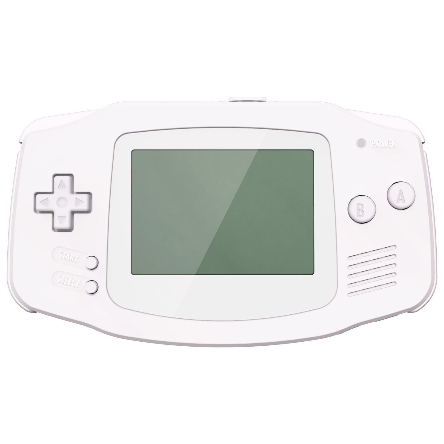 eXtremeRate Retail IPS Ready Upgraded White Soft Touch GBA Replacement Shell Full Housing Cover Buttons for Gameboy Advance – Compatible with Both IPS & Standard LCD – Console & IPS Screen NOT Included - TAGP3014