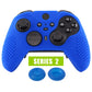 Blue Soft Anti-Slip Silicone Cover Skins, Controller Protective Case for New Xbox One Elite Series 2 with Thumb Grips Analog Caps -XBOWP0047GC eXtremeRate