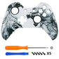 eXtremeRate Replacement Front Housing Shell for Xbox One Elite Controller (Model 1698) - Wolf Soul eXtremeRate