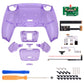 eXtremeRate Remappable Rise Remap Kit for PS5 Controller BDM-010 & BDM-020 - Clear Atomic Purple eXtremeRate