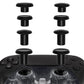 eXtremeRate ThumbsGear V2 Interchangeable Ergonomic Thumbstick with 3 Height Convex & Concave Grips Adjustable Joystick for PS5 & PS4 Controller - Black eXtremeRate
