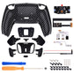 eXtremeRate Remappable RISE 4.0 Remap Kit for PS5 Controller BDM-010/020 - Graphite Carbon Fiber eXtremeRate