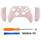 eXtremeRate Replacement Front Housing Shell with Side Rails Panel for Xbox One X & S Controller (Model 1708) - Cherry Blossoms Pink eXtremeRate