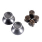 eXtremeRate Retail Metal Alumium Alloy Thumbsticks Bullet ABXY Mod Buttons for Xbox One Standard & Xbox One Elite & Xbox One S/X Controller - Deep Gray - ZXOJ0306