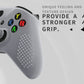 eXtremeRate Protective Anti-Slip Silicone Case with Thumb Grips Caps for Xbox One X & S Controller - Semi-transparent Clear eXtremeRate