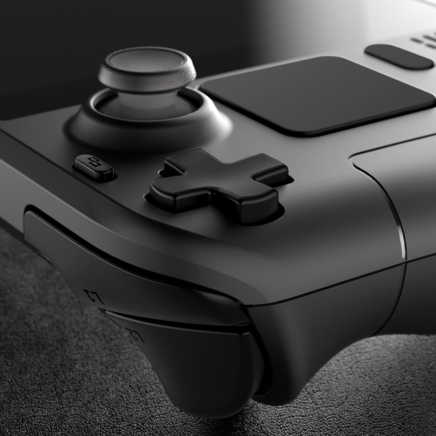 eXtremeRate Black Replacement Full Set Buttons for Steam Deck, DIY