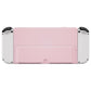 eXtremeRate Replacement Back Plate with Kickstand for Nintendo Switch OLED - Cherry Blossoms Pink
