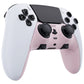 eXtremeRate Replacement Top Bottom Decorative Trim Shell Compatible with PS5 Edge Controller - Cherry Blossoms Pink