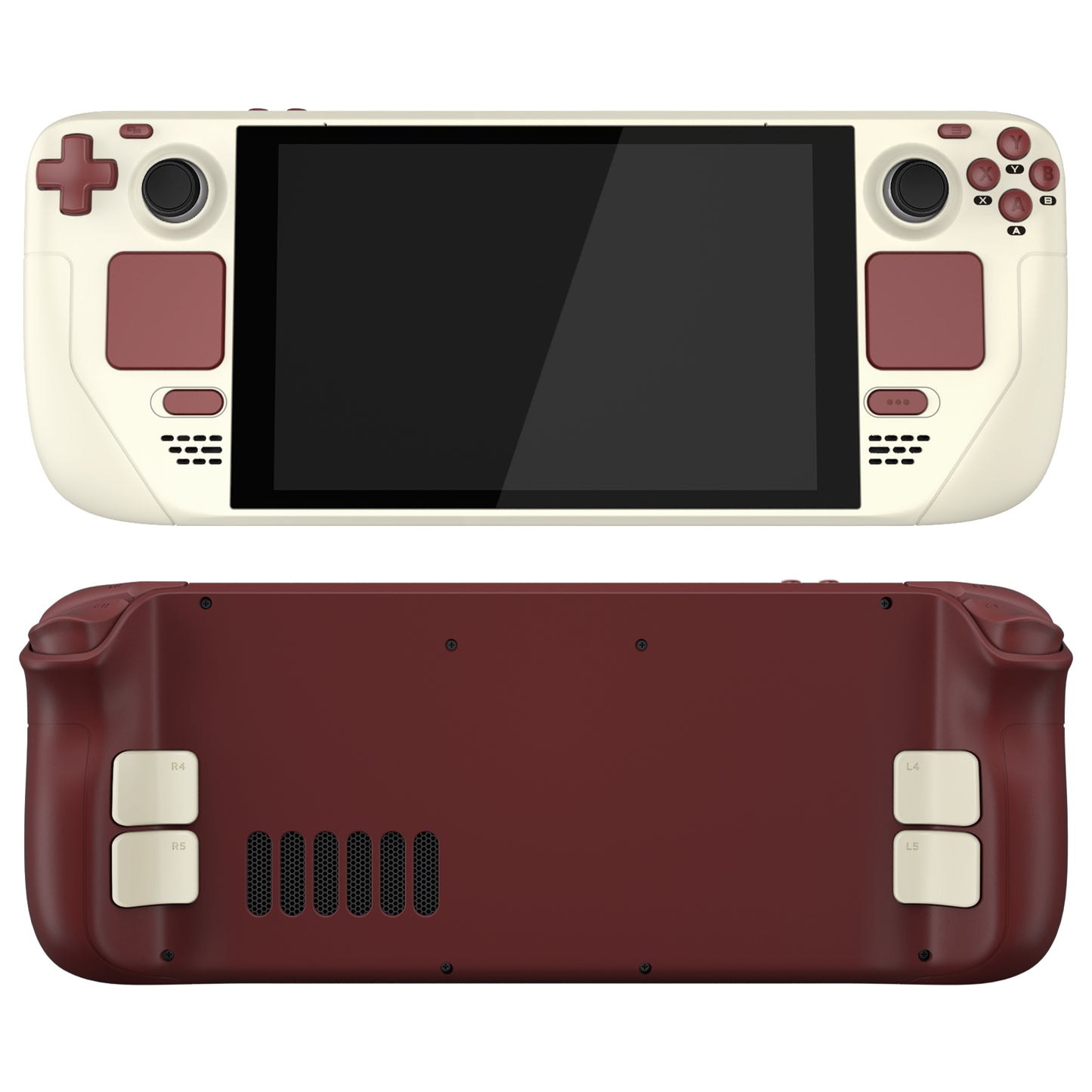 eXtremeRate Custom Full Set Shell with Buttons for Steam Deck LCD - Classic FC Style