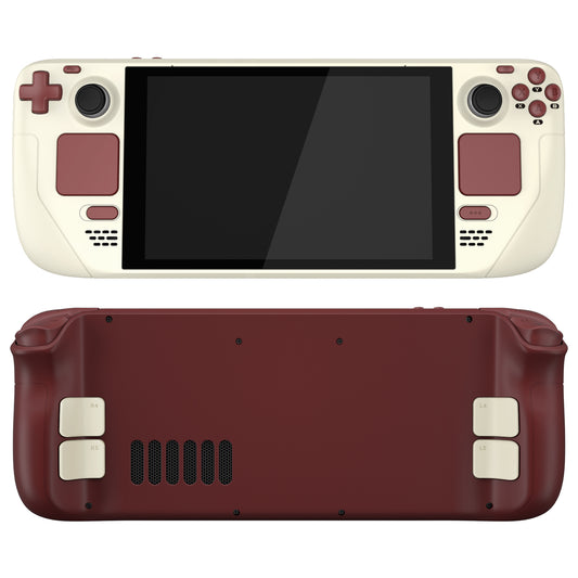 eXtremeRate Custom Full Set Shell with Buttons for Steam Deck LCD - Classic FC Style