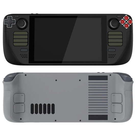 eXtremeRate Custom Full Set Shell with Buttons for Steam Deck LCD - Classic NES Style