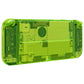 eXtremeRate Custom Replacement Full Set Shell with Buttons for Nintendo Switch OLED - Crystal Clear Lime Green