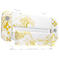 eXtremeRate Custom Replacement Full Set Shell with Buttons for Nintendo Switch OLED - The Great GOLDEN Wave Off Kanagawa - White eXtremeRate