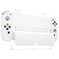 eXtremeRate Custom Replacement Full Set Shell with Buttons for Nintendo Switch OLED - White eXtremeRate