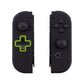 eXtremeRate Dpad Version Replacement Full Set Shell Case with Buttons for Joycon of NS Switch - Black