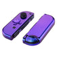 eXtremeRate Dpad Version Replacement Full Set Shell Case with Buttons for Joycon of NS Switch - Chameleon Purple Blue