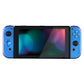 eXtremeRate Dpad Version Replacement Full Set Shell Case with Buttons for Joycon of NS Switch - Chameleon Purple Blue