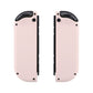 eXtremeRate Dpad Version Replacement Full Set Shell Case with Buttons for Joycon of NS Switch - Cherry Blossoms Pink