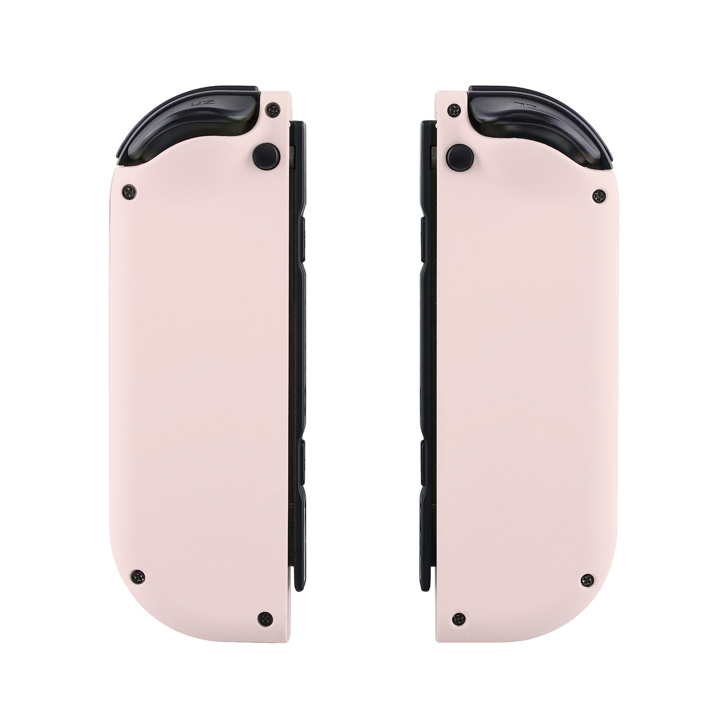 eXtremeRate Dpad Version Replacement Full Set Shell Case with Buttons for Joycon of NS Switch - Cherry Blossoms Pink