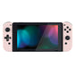 eXtremeRate Dpad Version Replacement Full Set Shell Case with Buttons for Joycon of NS Switch - Cherry Blossoms Pink