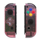 eXtremeRate Dpad Version Replacement Full Set Shell Case with Buttons for Joycon of NS Switch - Cherry Pink