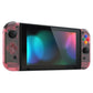 eXtremeRate Dpad Version Replacement Full Set Shell Case with Buttons for Joycon of NS Switch - Cherry Pink