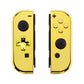 eXtremeRate Dpad Version Replacement Full Set Shell Case with Buttons for Joycon of NS Switch - Chrome Gold