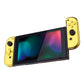 eXtremeRate Dpad Version Replacement Full Set Shell Case with Buttons for Joycon of NS Switch - Chrome Gold