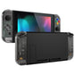 eXtremeRate Dpad Version Replacement Full Set Shell Case with Buttons for Joycon of NS Switch - Clear Black