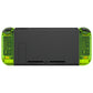 eXtremeRate Dpad Version Replacement Full Set Shell Case with Buttons for Joycon of NS Switch - Clear Lime Green