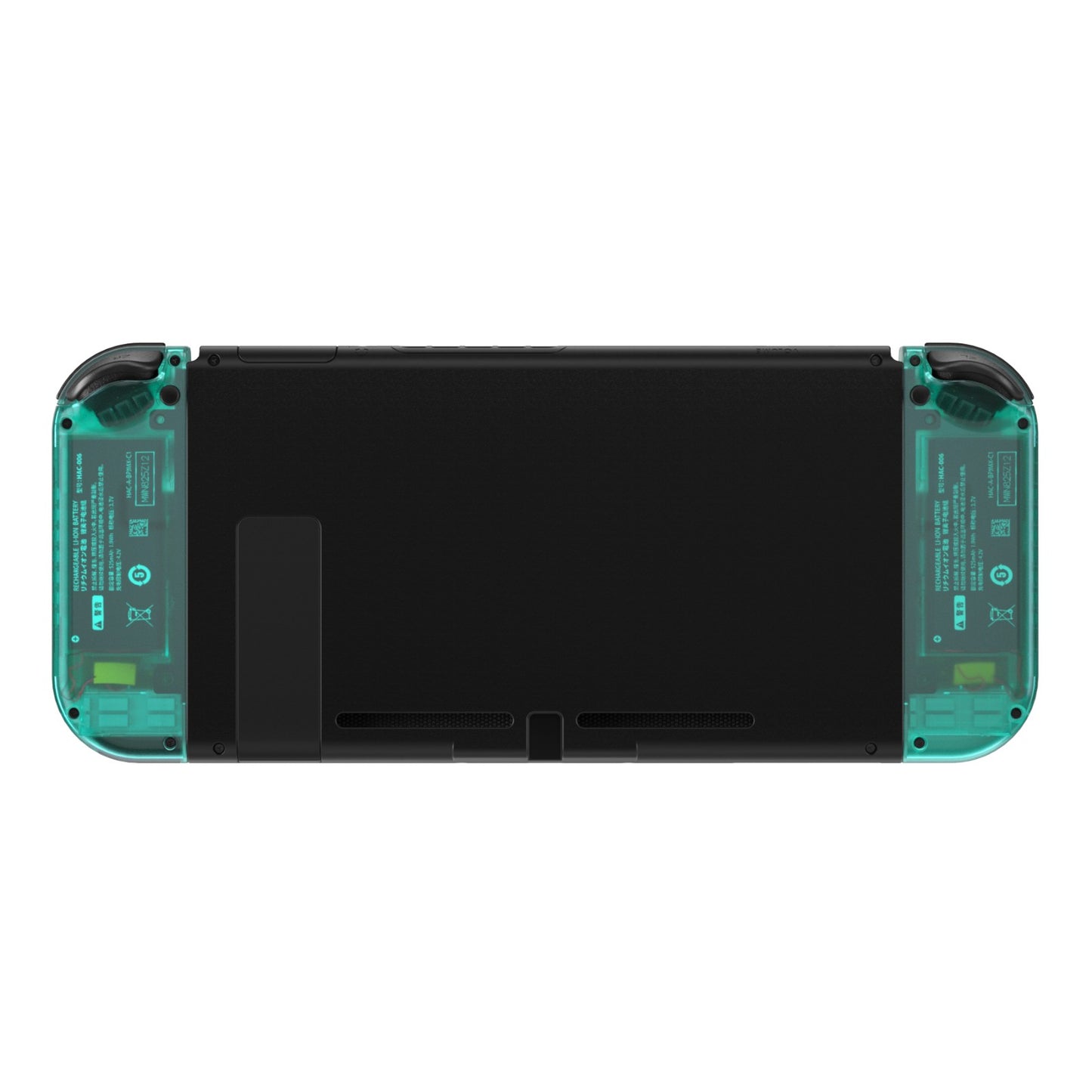 eXtremeRate Dpad Version Replacement Full Set Shell Case with Buttons for Joycon of NS Switch - Emerald Green