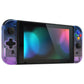 eXtremeRate Dpad Version Replacement Full Set Shell Case with Buttons for Joycon of NS Switch - Gradient Translucent Bluebell